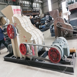 SCF800X800中型雙級(jí)粉碎機(jī)發(fā)貨圖片_發(fā)往云南楚雄_磚廠粉碎頁巖和土