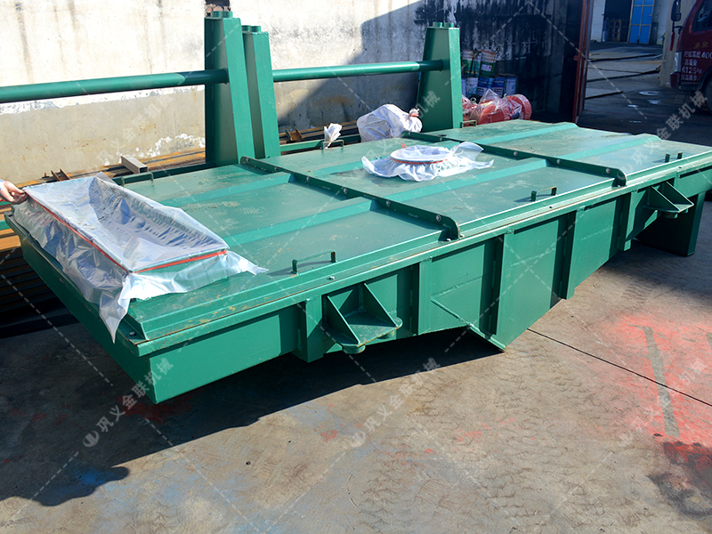 1535兩層直線振動(dòng)篩發(fā)貨圖片_發(fā)往吉林長(zhǎng)春_篩石英砂