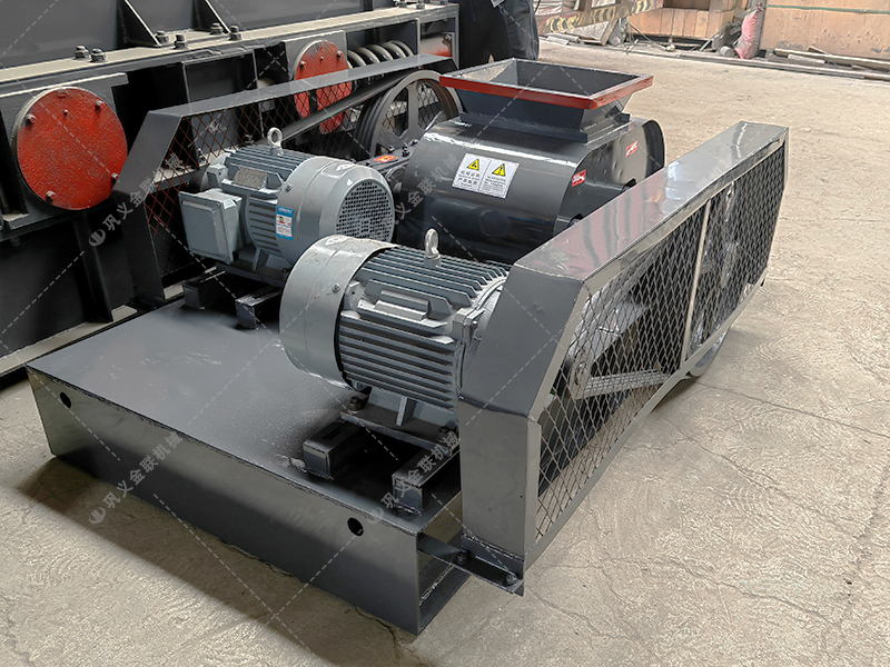 2pg400X250小型對輥破碎機發貨圖片_發往江蘇連云港_破水渣