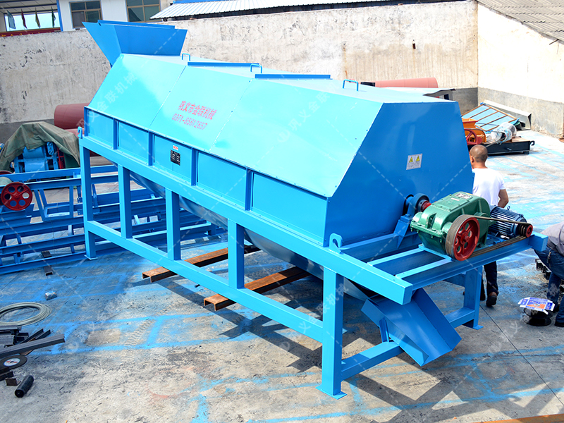 GTS1845重型無軸滾筒篩沙機發貨圖片_發往河南周口_篩砂子